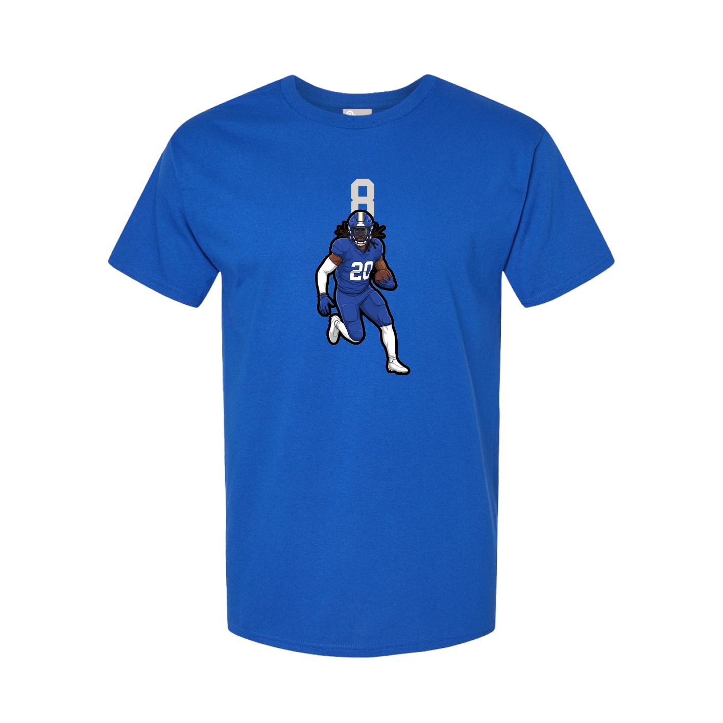Tee — Number Top in Royal