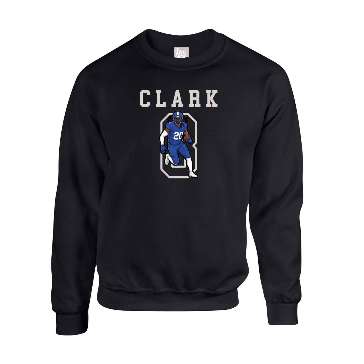 Fleece Crew — Shirsey in Black
