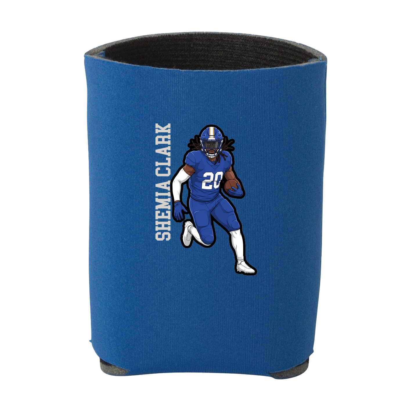 Can Holder — Name Vertical in Royal