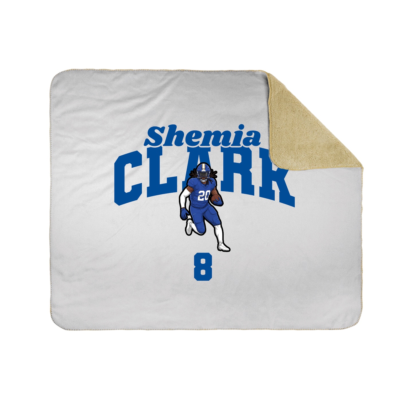 Throw Blanket — Signature Arch in White