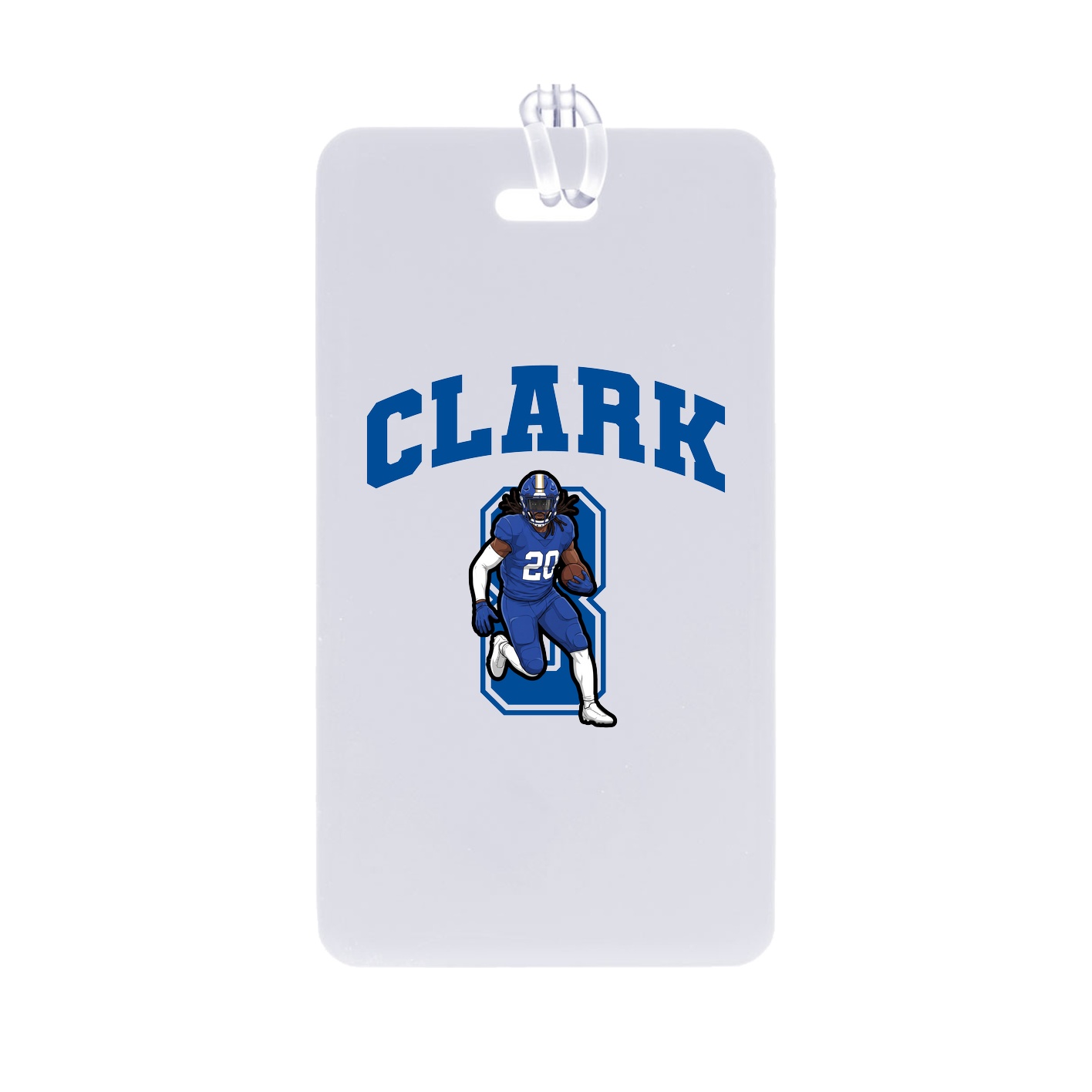 Bag Tag — Number in Classic