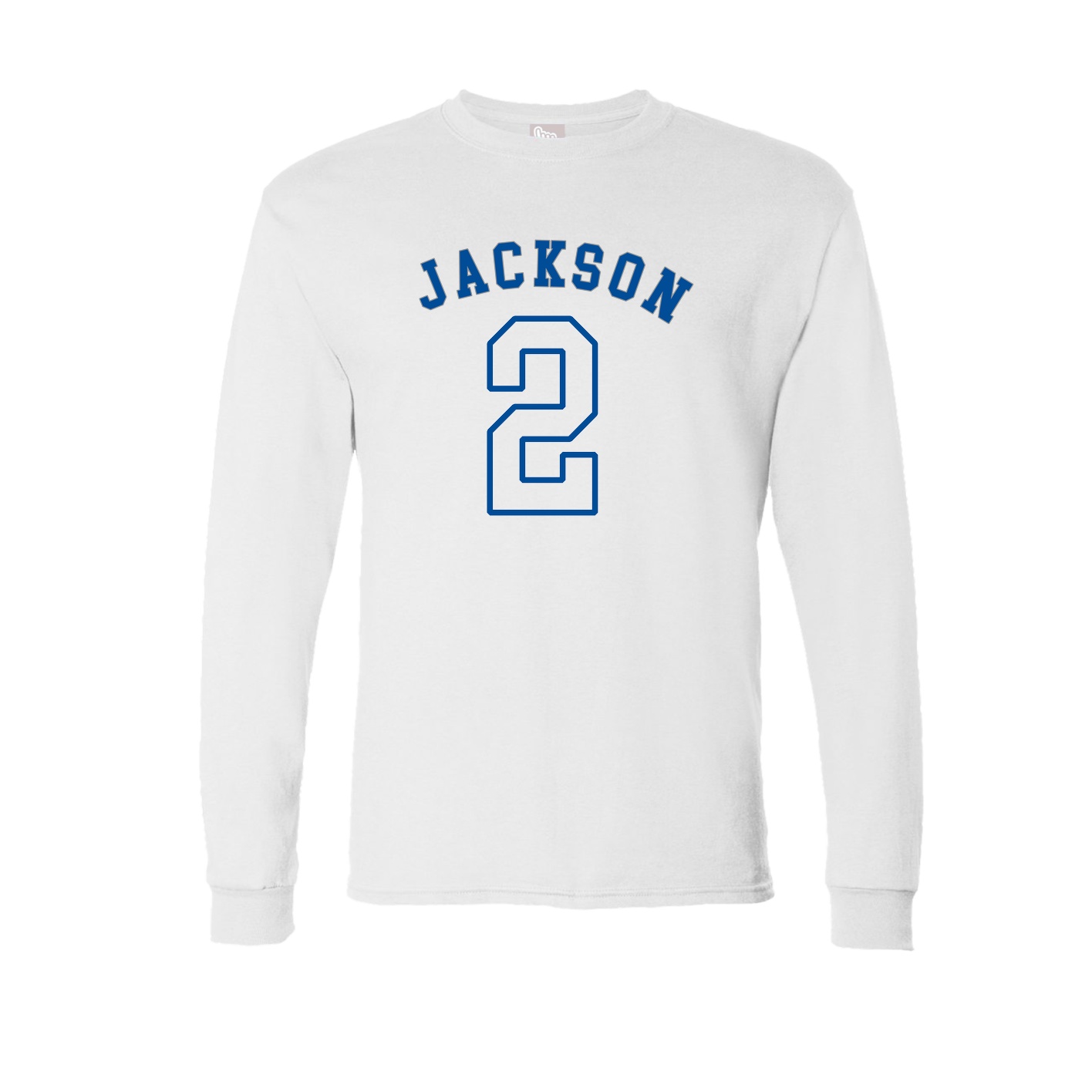 Long Sleeve Tee — Shirsey Arch in White