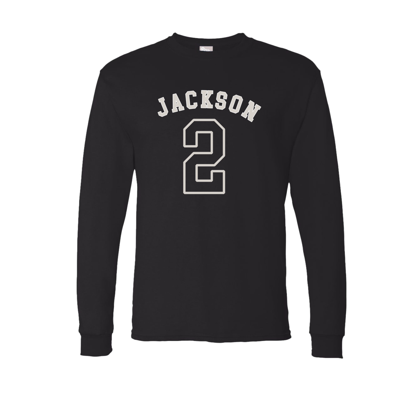 Long Sleeve Tee — Shirsey Arch in Black
