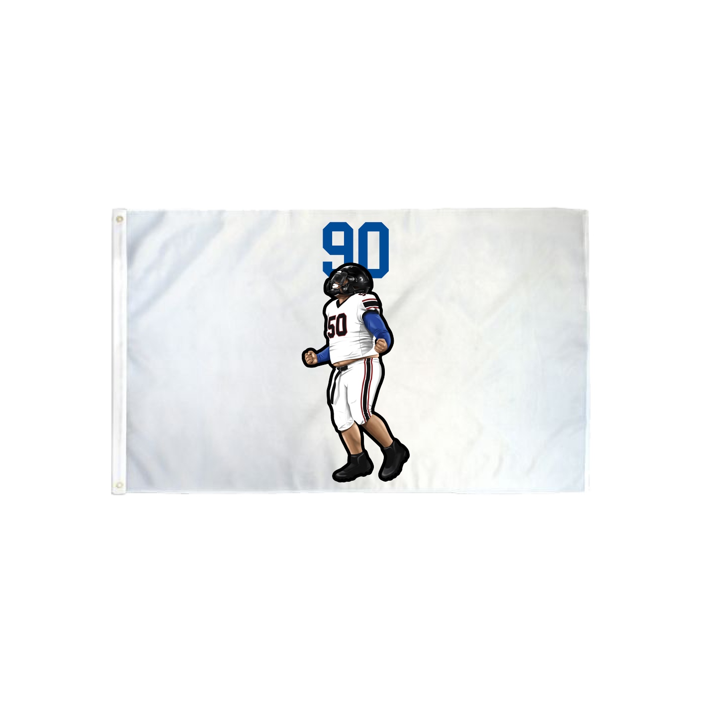 3x5 Flag — Number Top in Classic