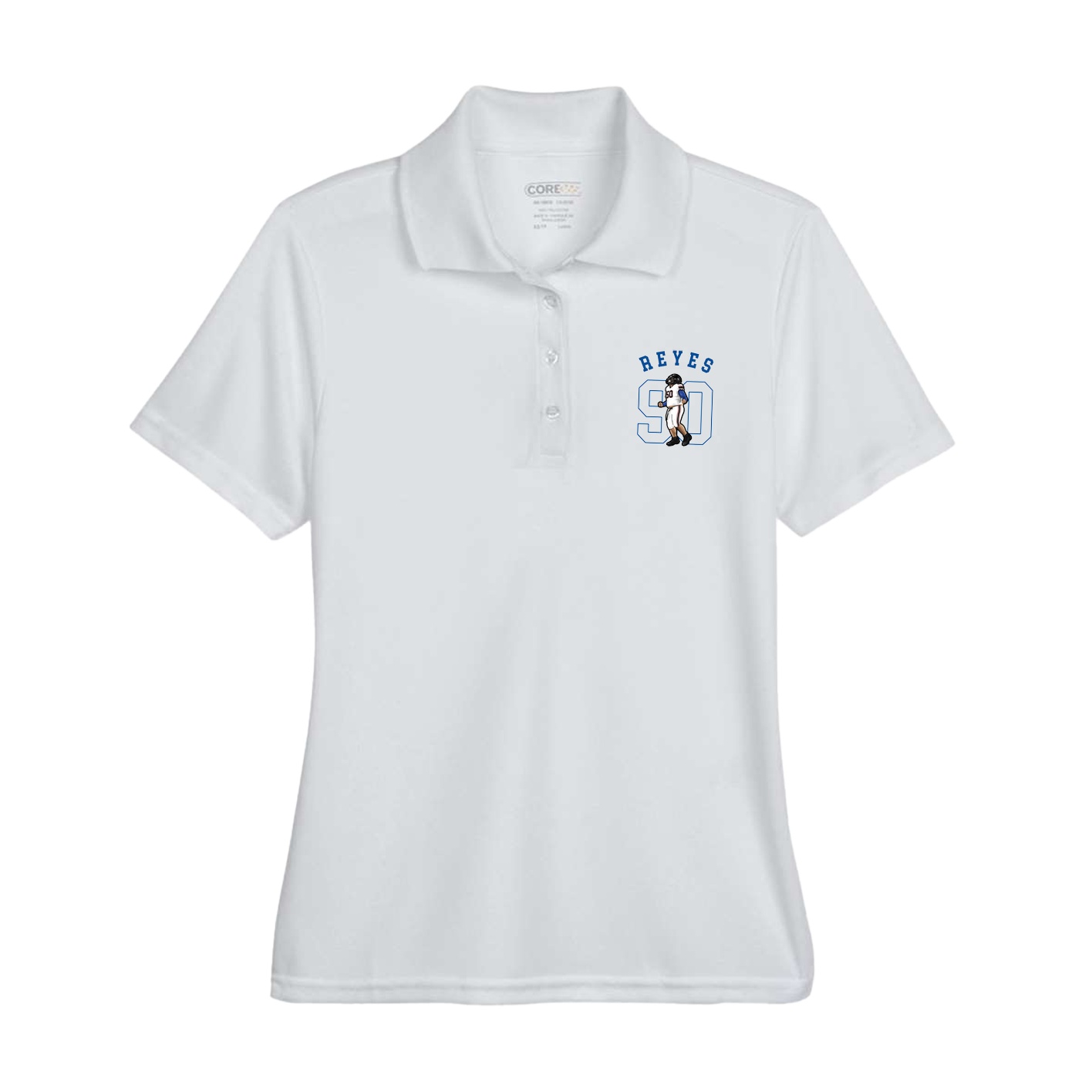 Womens Performance Polo — Shirsey Arch in Grey