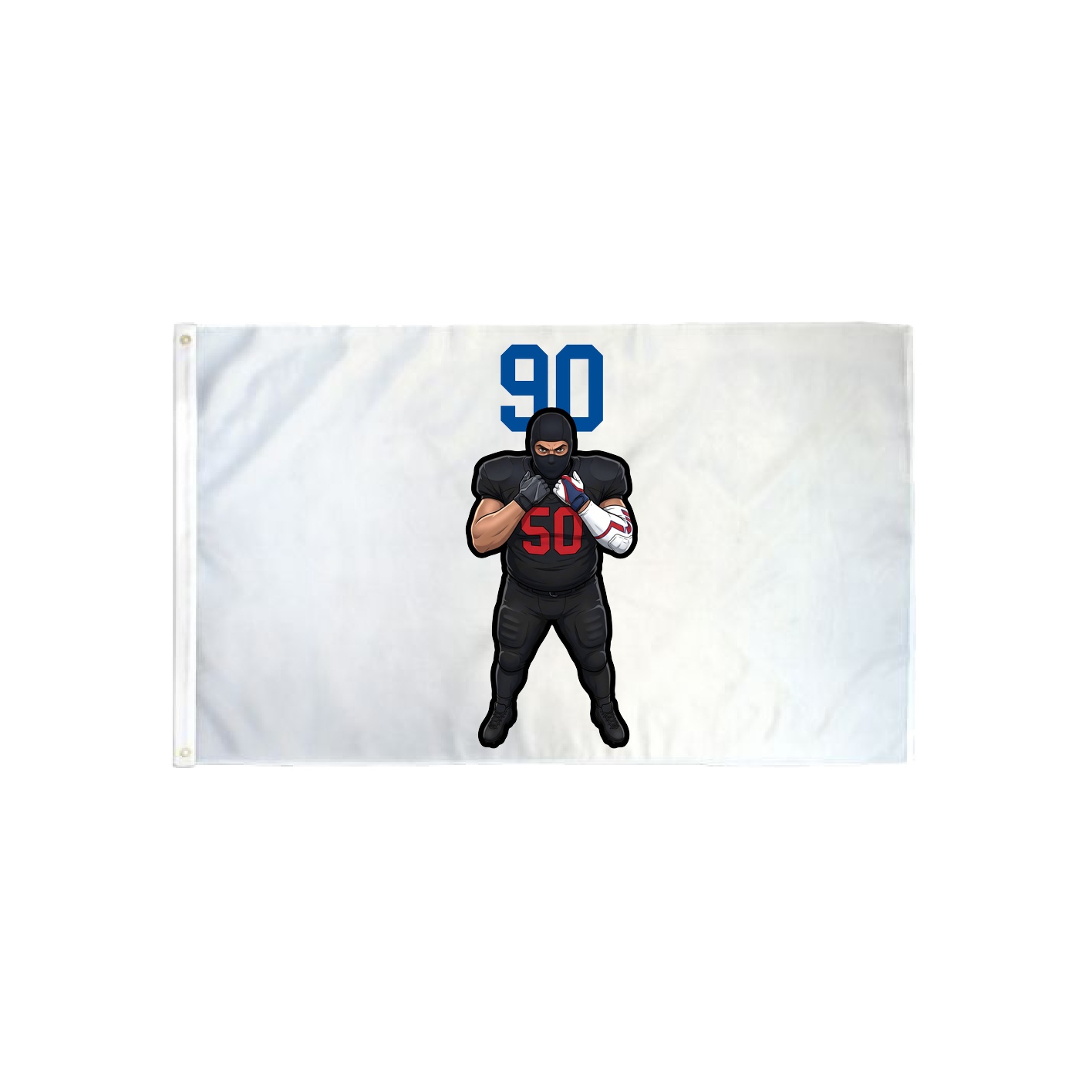 3x5 Flag — Number Top in Classic