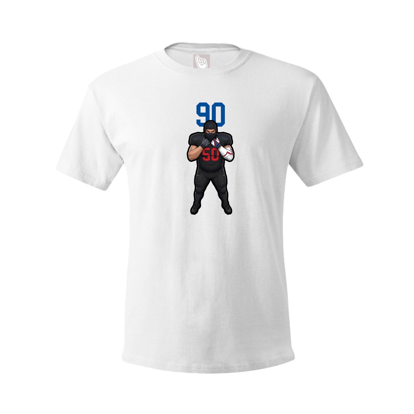 Tee — Number Top in White