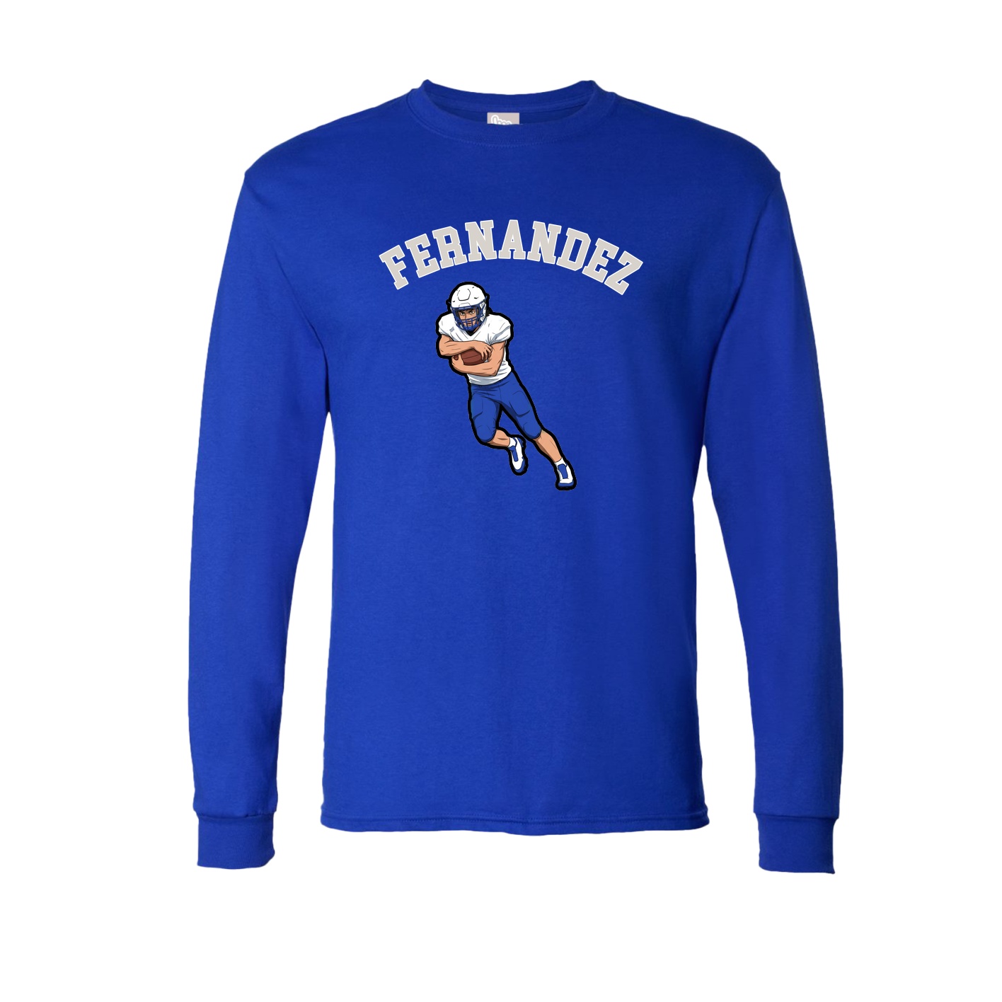 Long Sleeve Tee — Shirsey Arch in Royal
