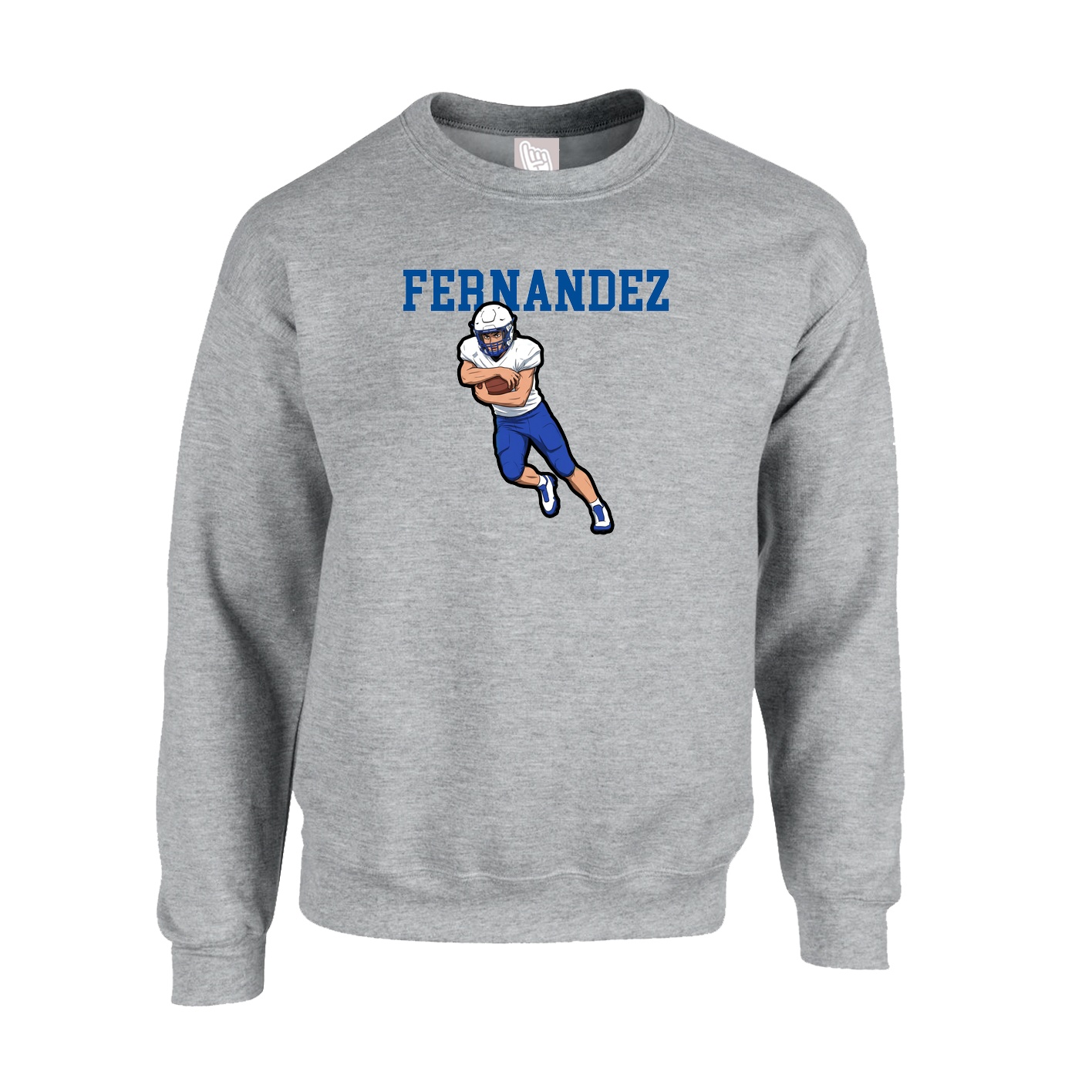 Fleece Crew — Shirsey in Grey