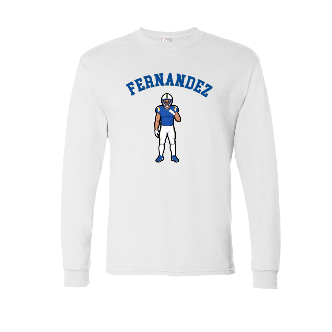 Long Sleeve Tee — Shirsey Arch in White