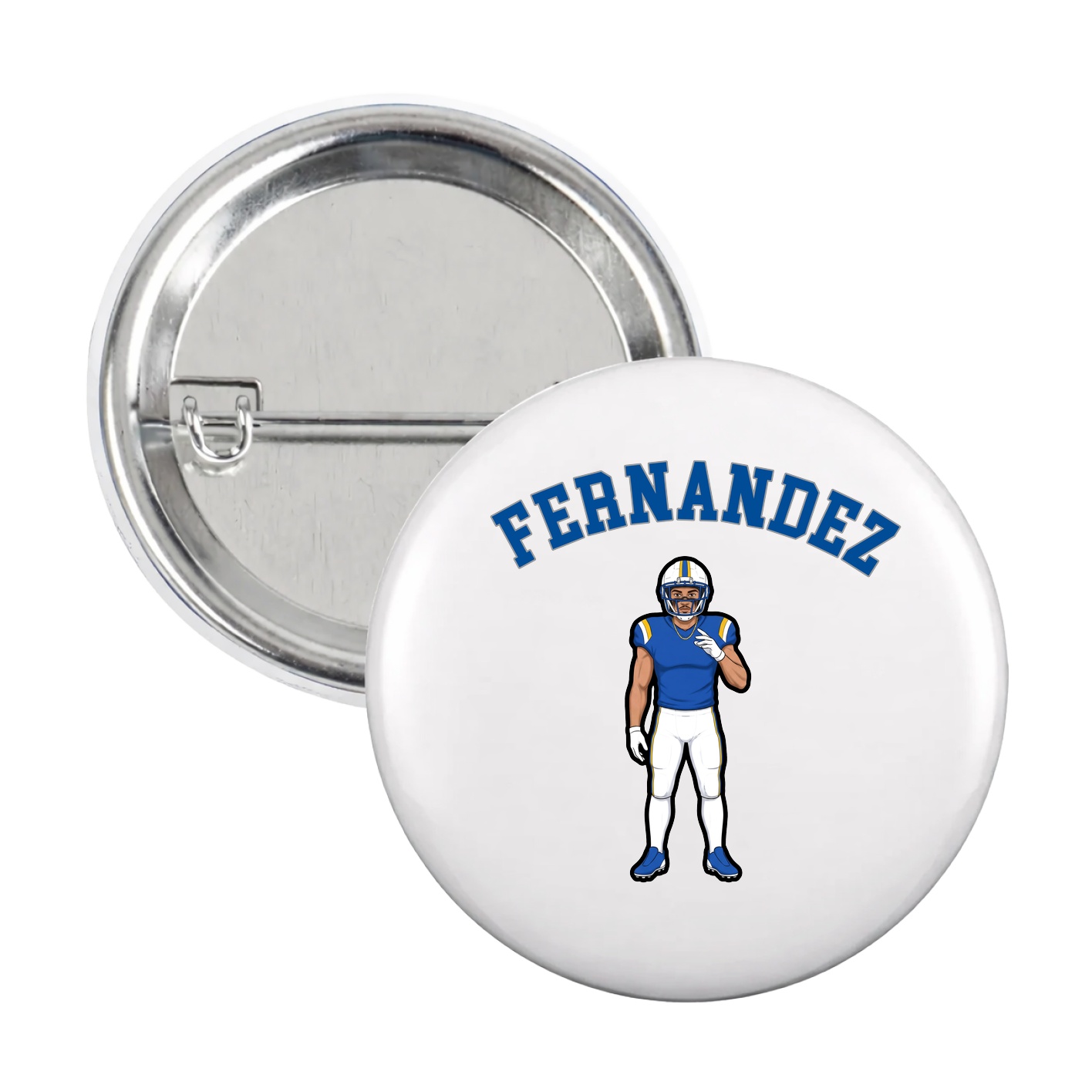 Game Day Button — Shirsey Arch in White