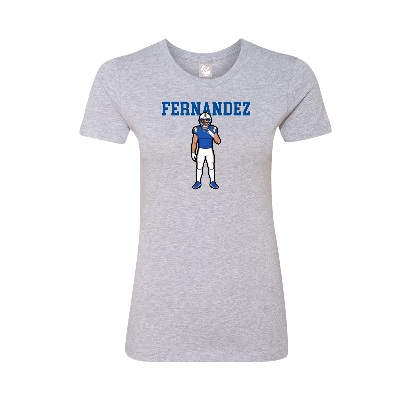 Fitted Women's Tee — Shirsey in Grey