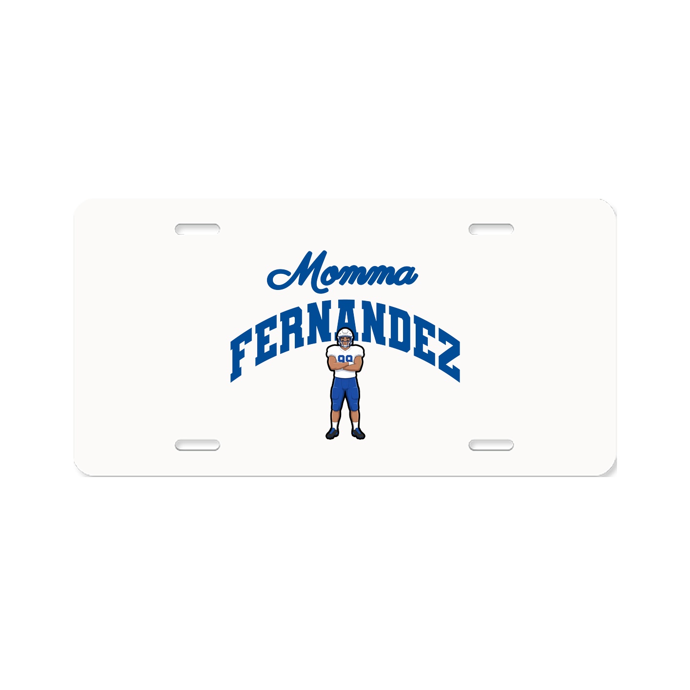 License Plate — Mothers Day Arch in Classic