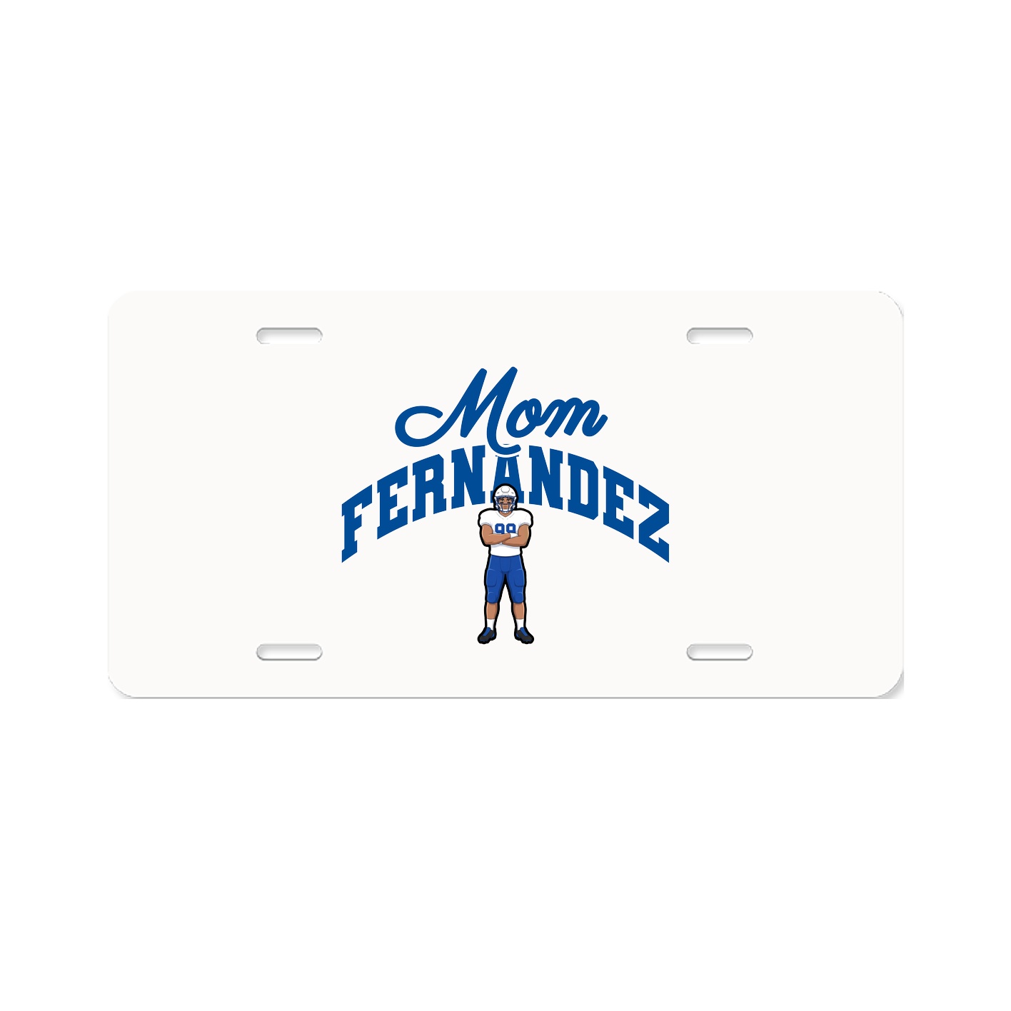 License Plate — Mothers Day Arch in Classic