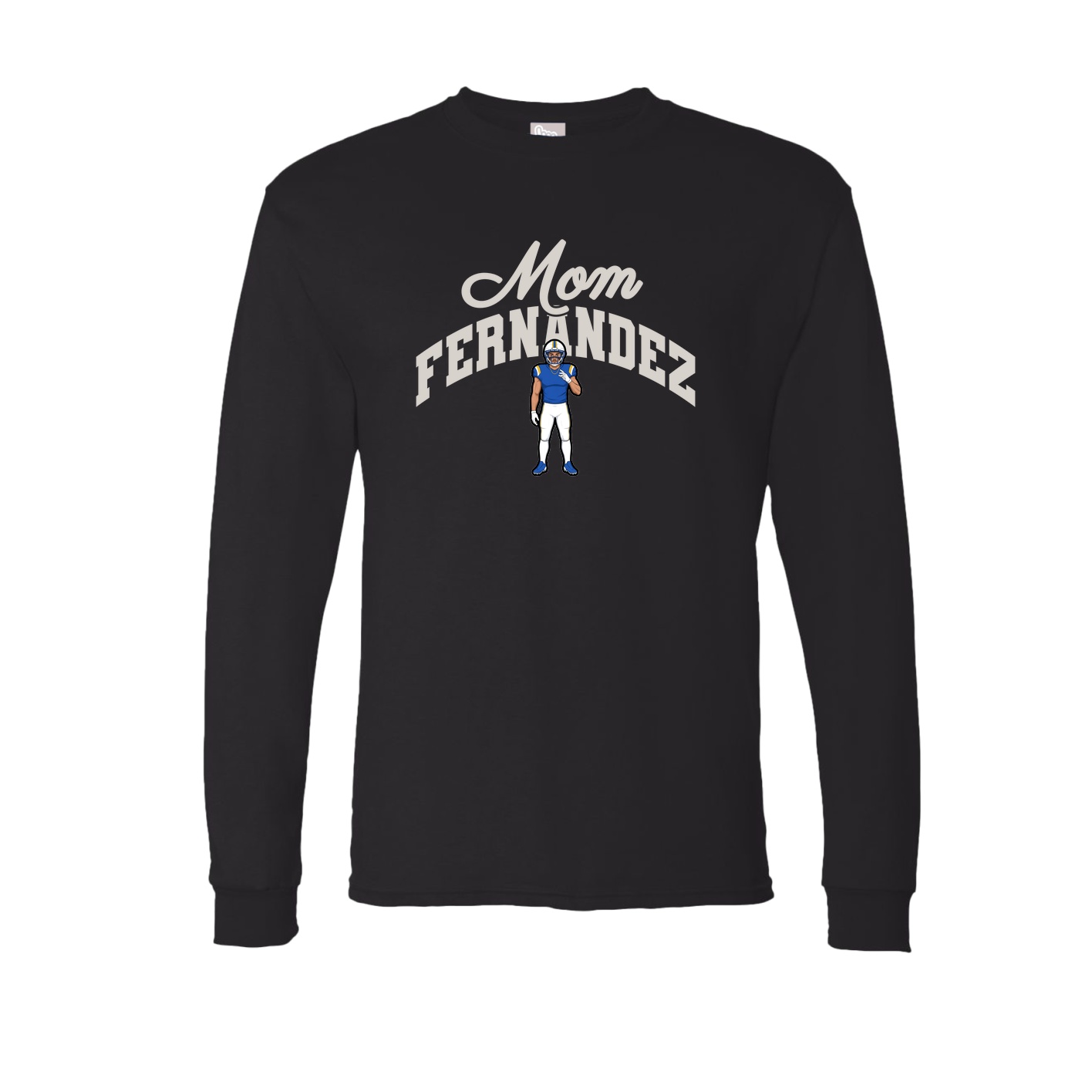 Long Sleeve Tee — Mothers Day Arch in Black