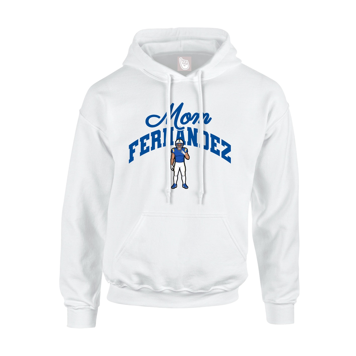Youth Hoodie — Mothers Day Arch in White