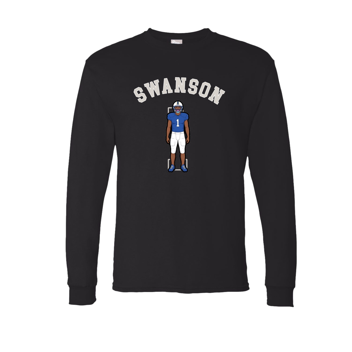 Long Sleeve Tee — Shirsey Arch in Black