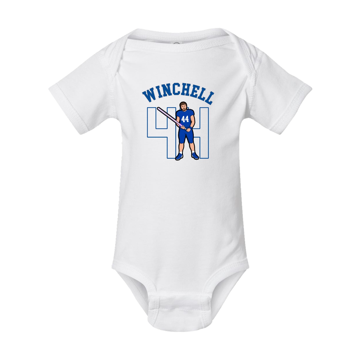 Baby Onesie — Shirsey Arch in White