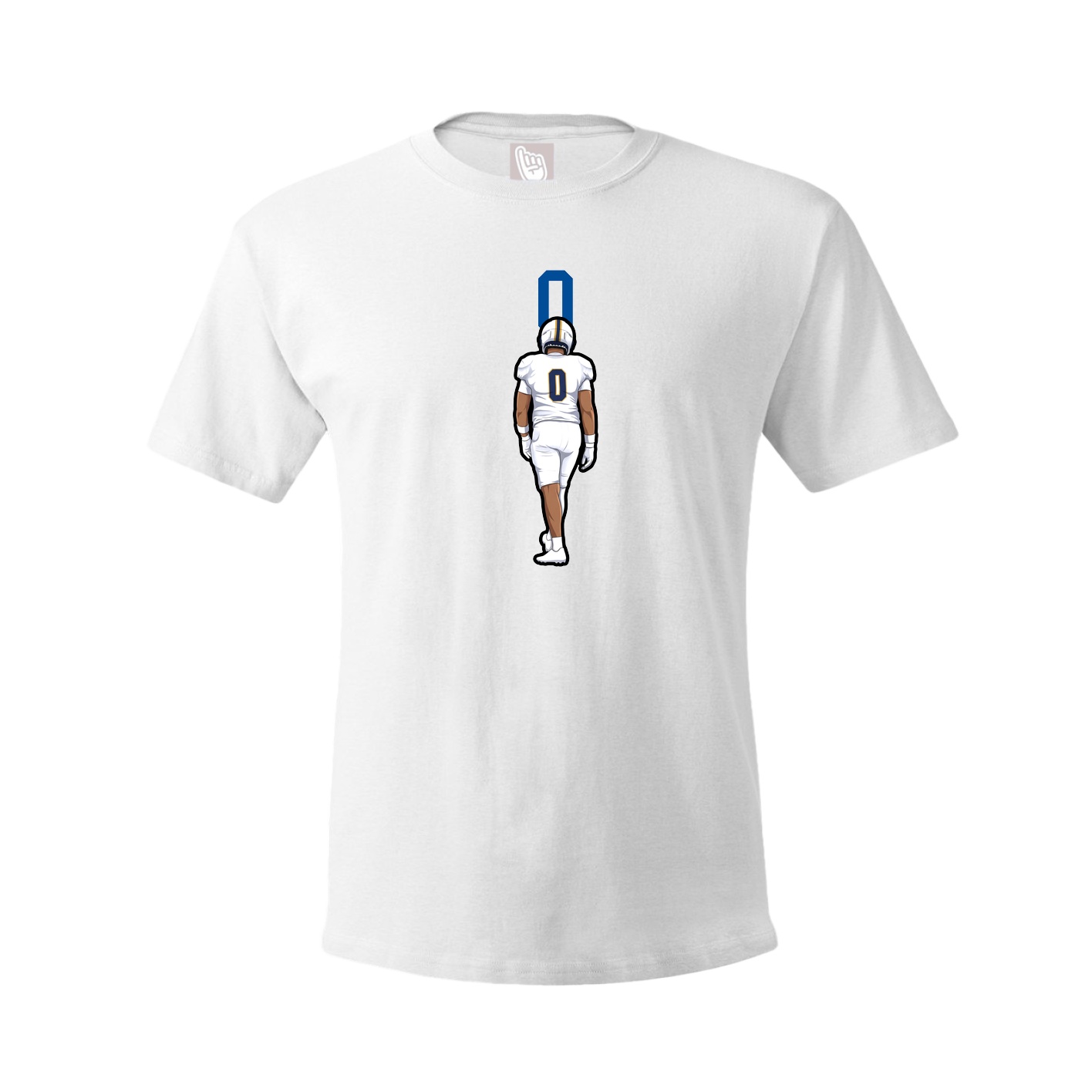 Tee — Number Top in White
