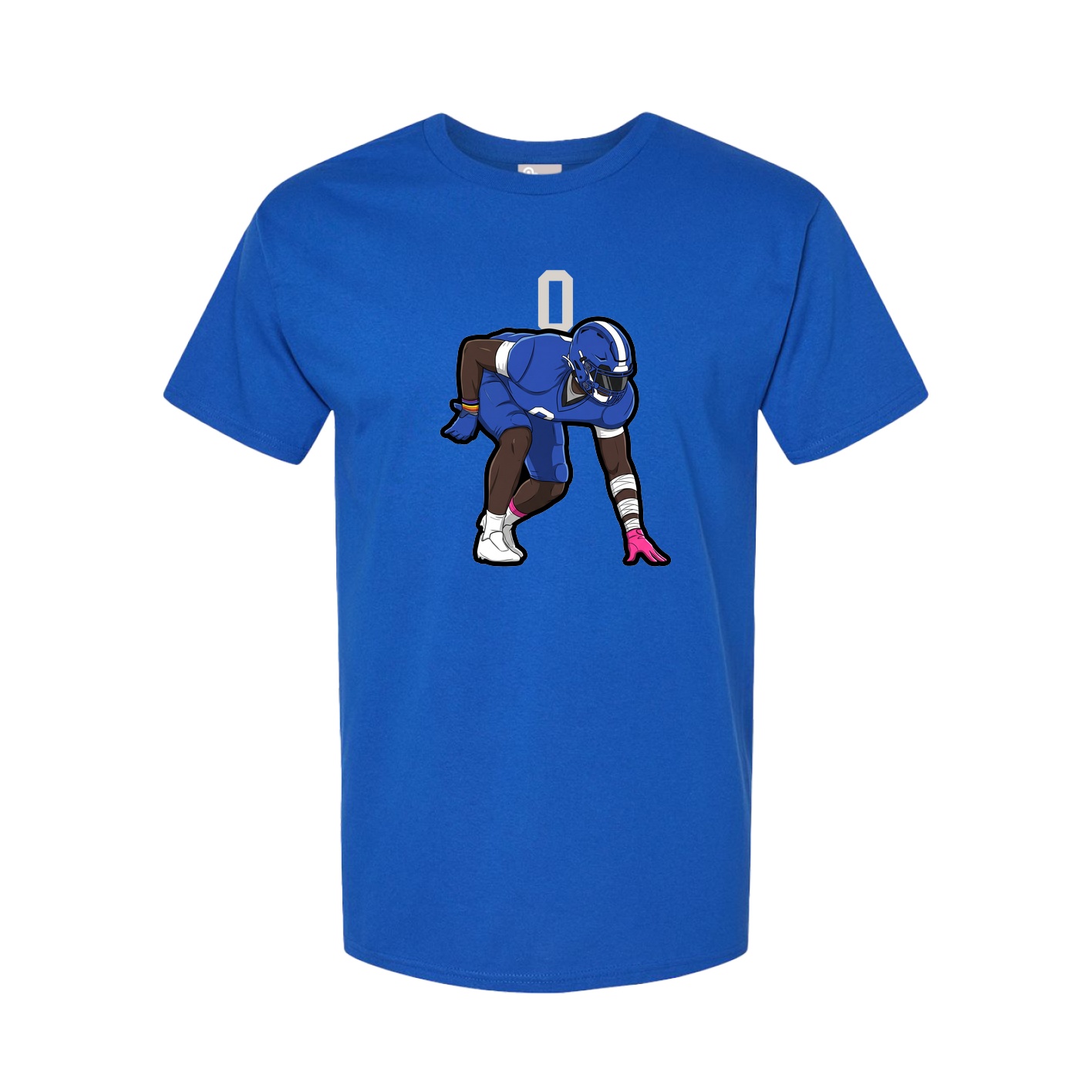 Tee — Number Top in Royal