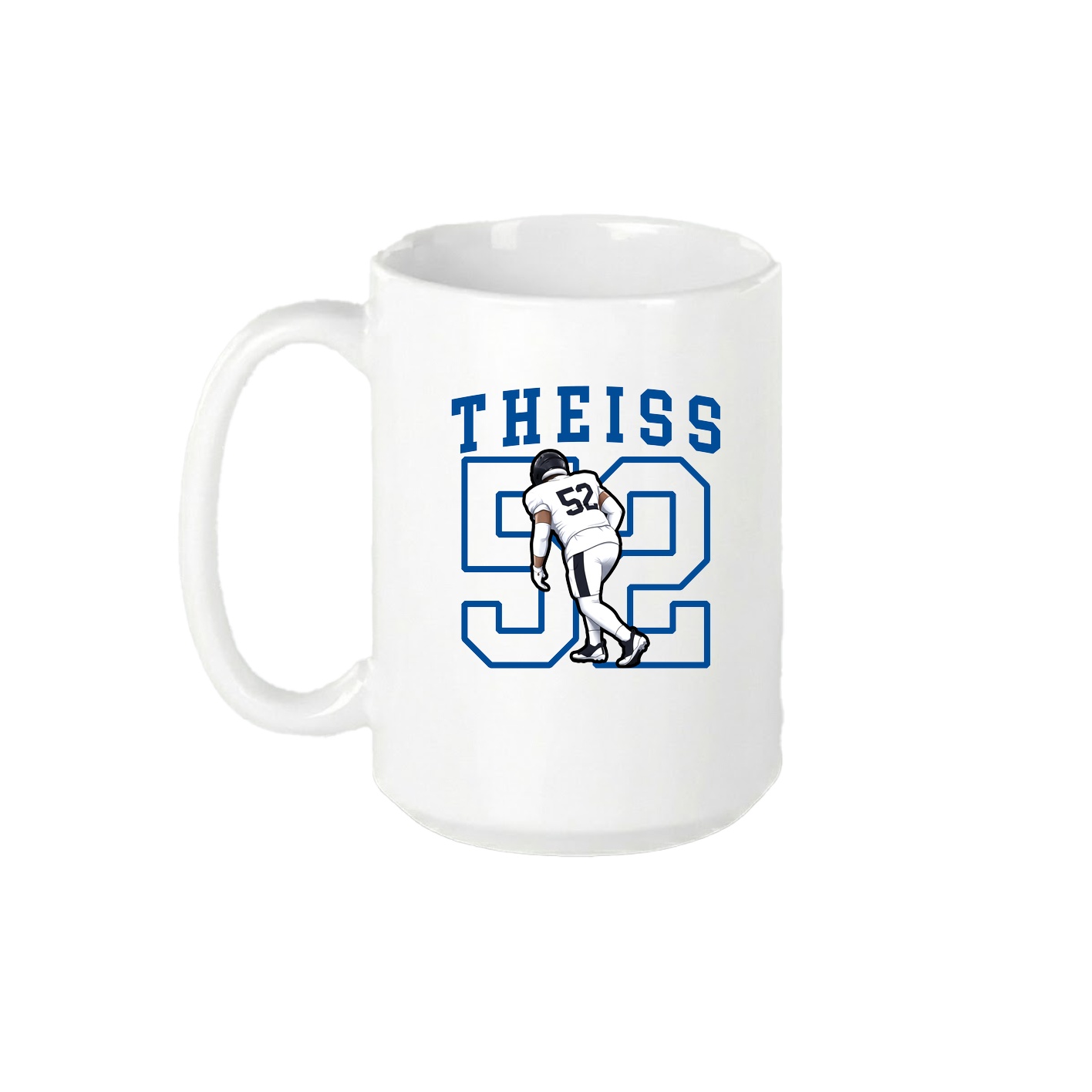 15oz Coffee Mug — Shirsey in White