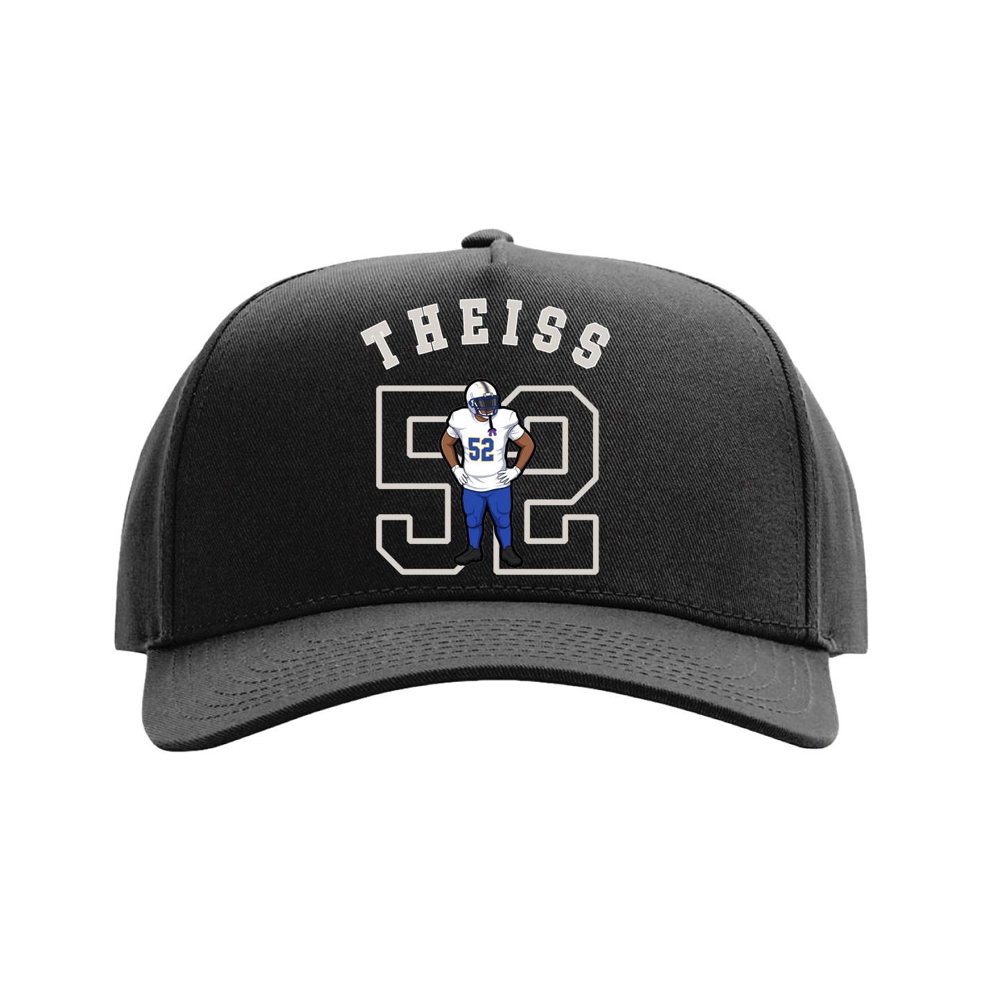 Full Fabric Five-Panel Champ Cap