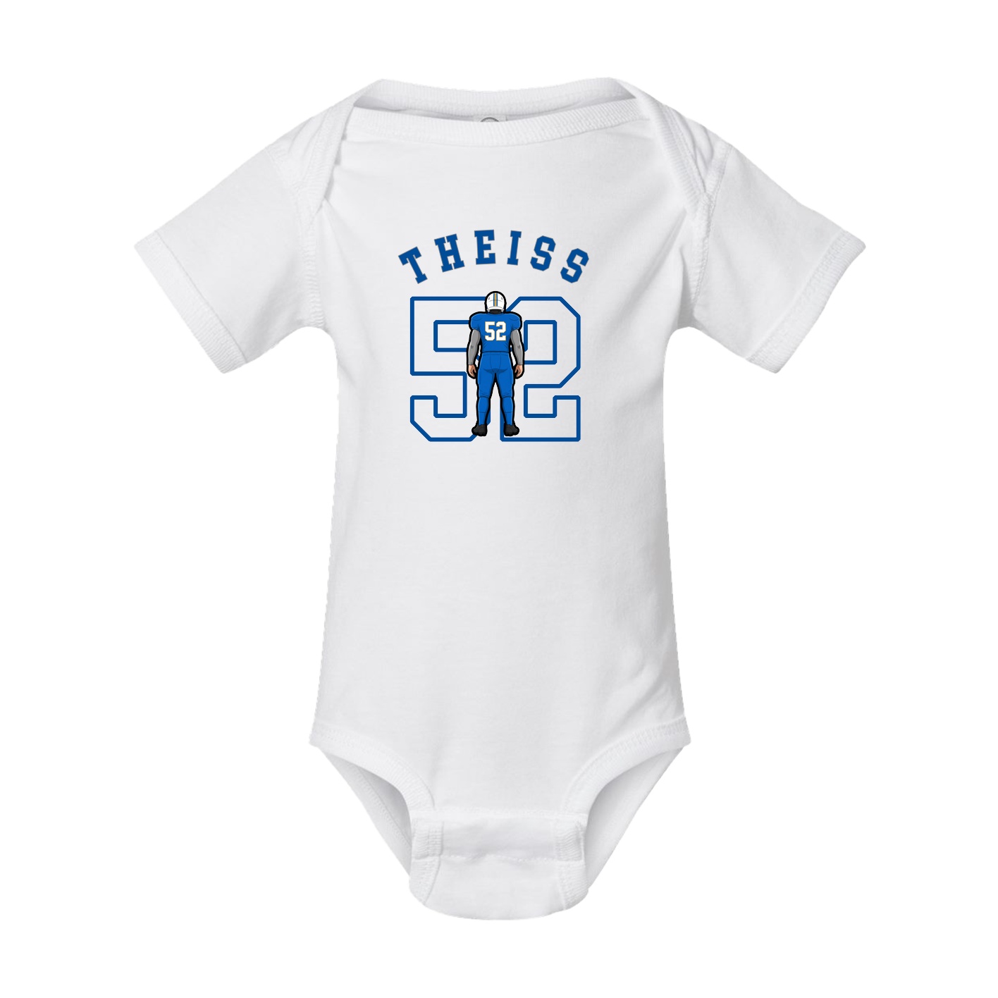 Baby Onesie — Shirsey Arch in White