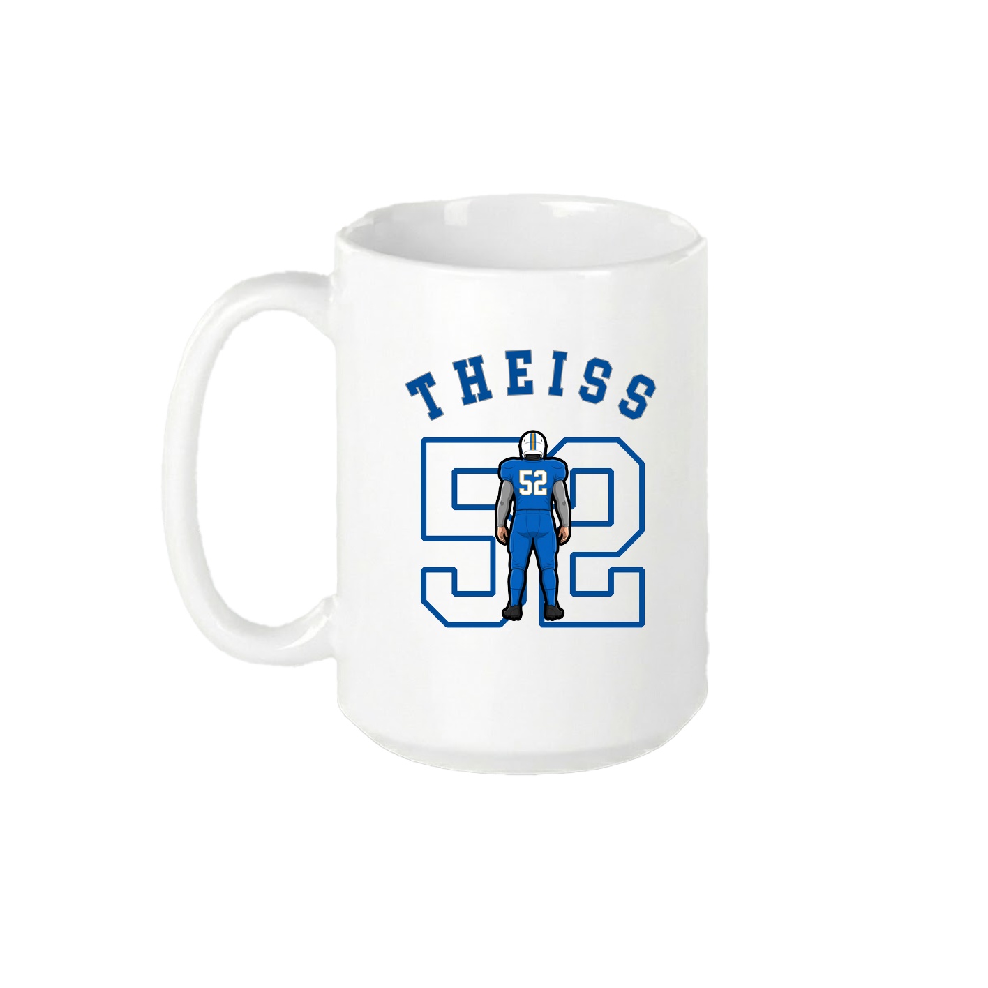 15oz Coffee Mug — Shirsey Arch in White