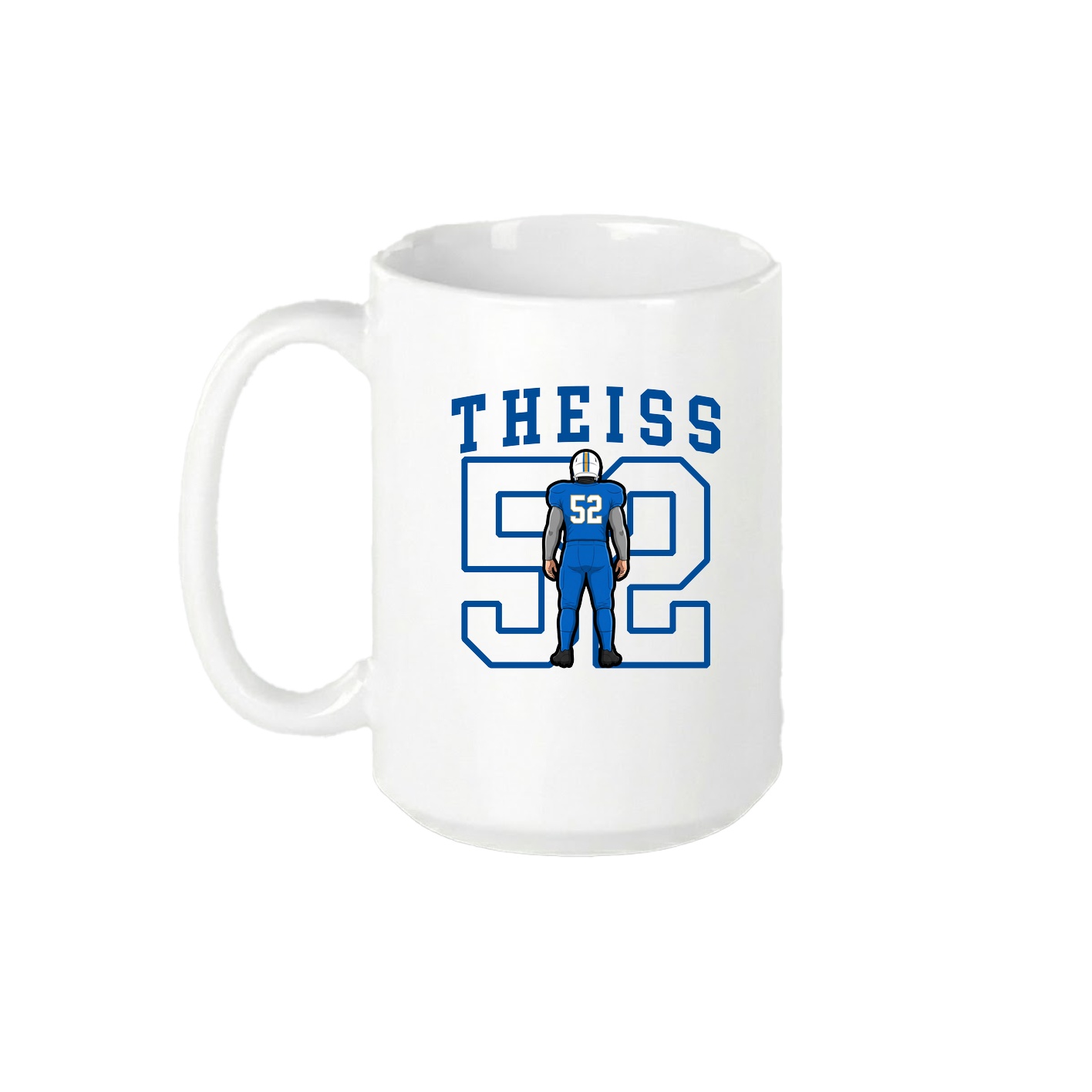 15oz Coffee Mug — Shirsey in White