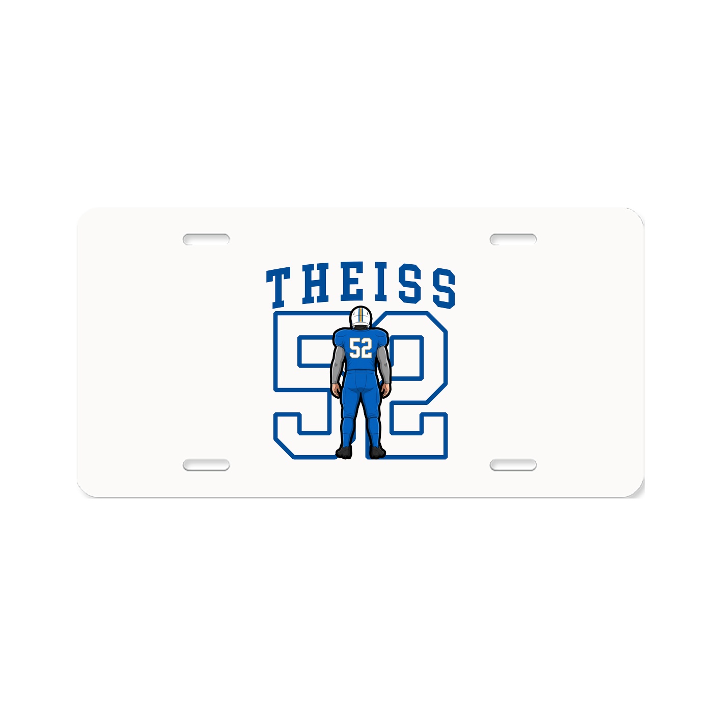 Aluminum License Plate