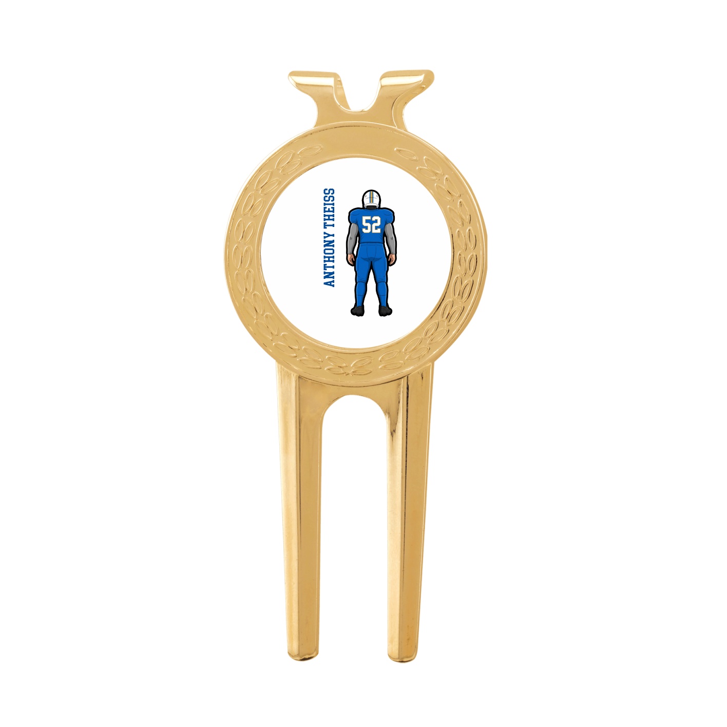 Divot Tool with Ball Marker — Name Vertical in Classic
