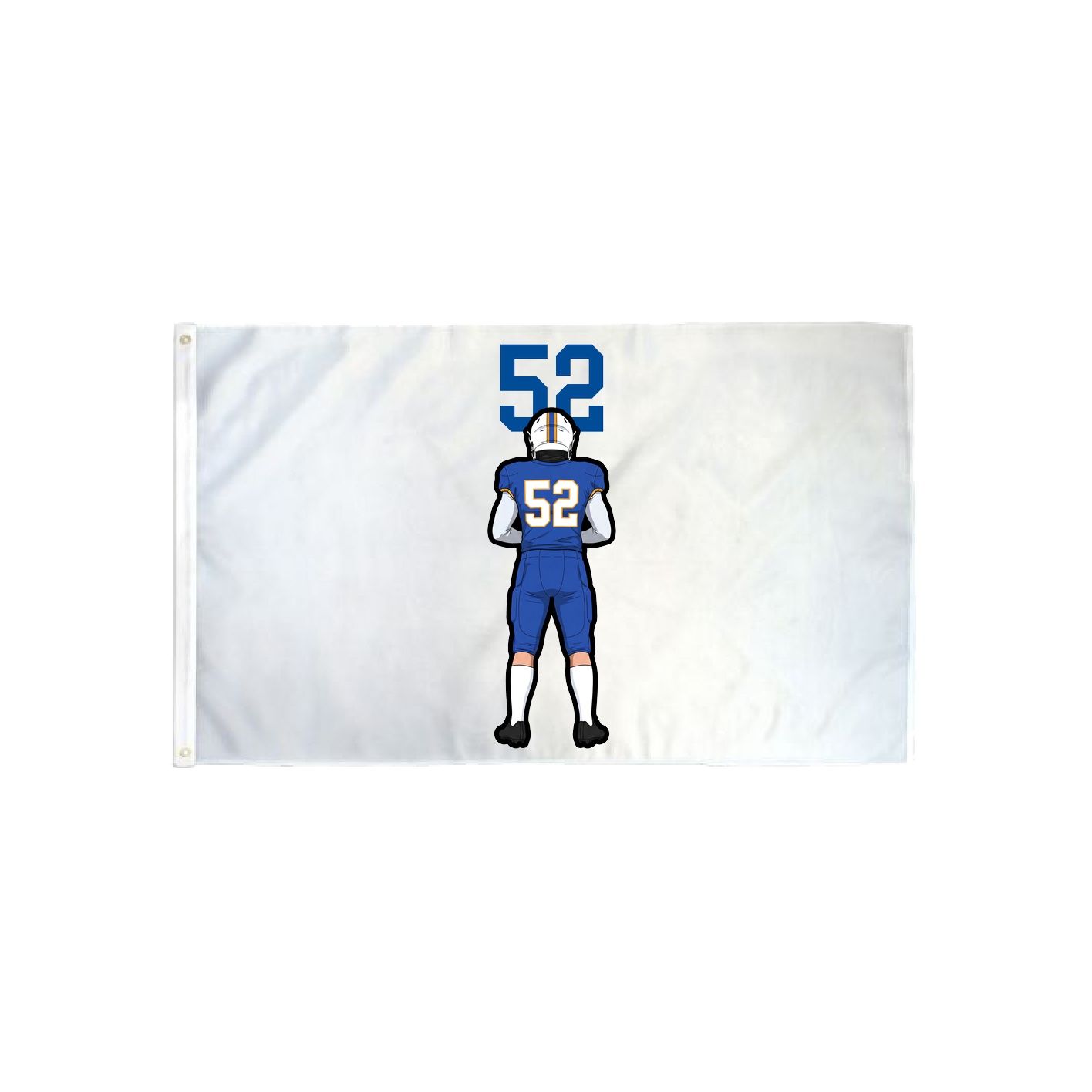 3x5 Flag — Number Top in Classic