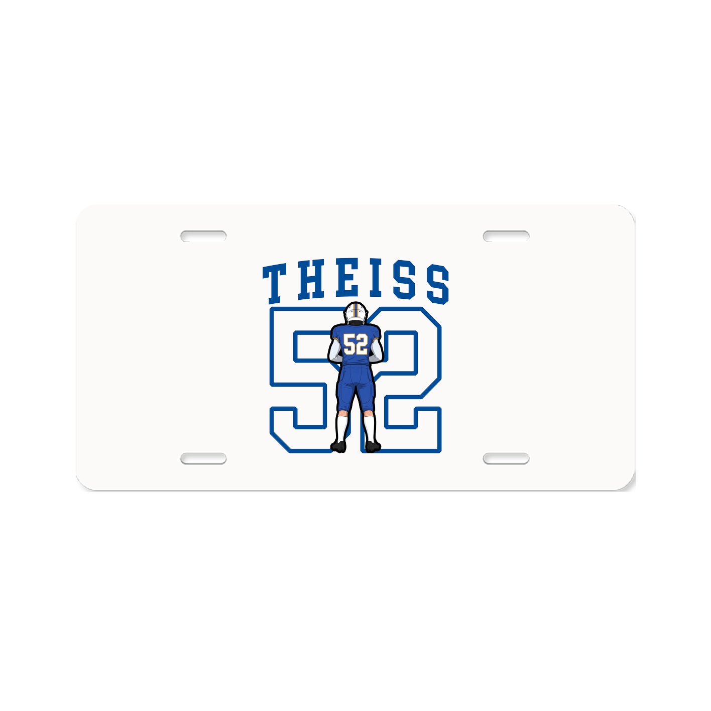 Aluminum License Plate