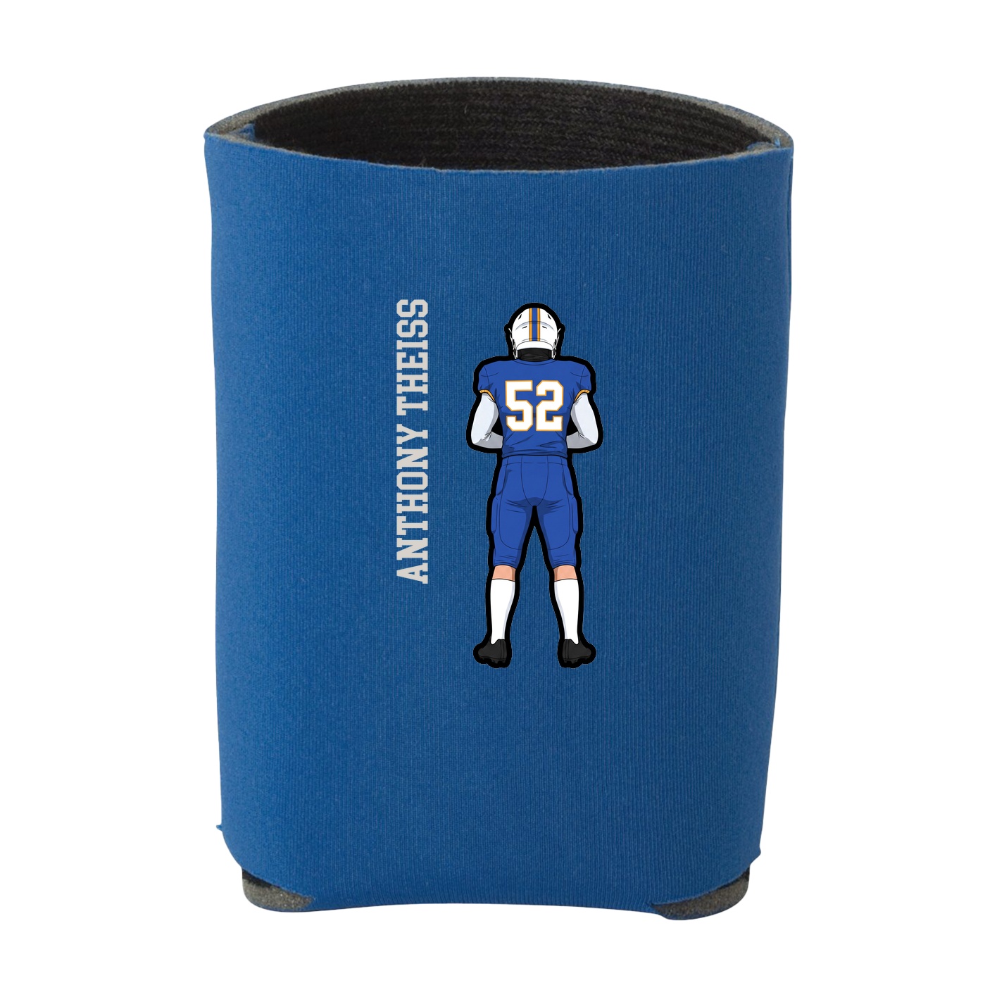 Can Holder — Name Vertical in Royal