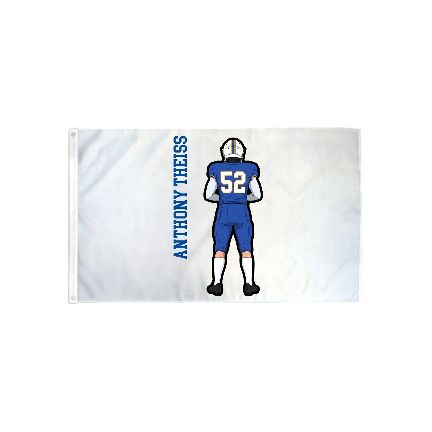 3x5 Flag — Name Vertical in Classic