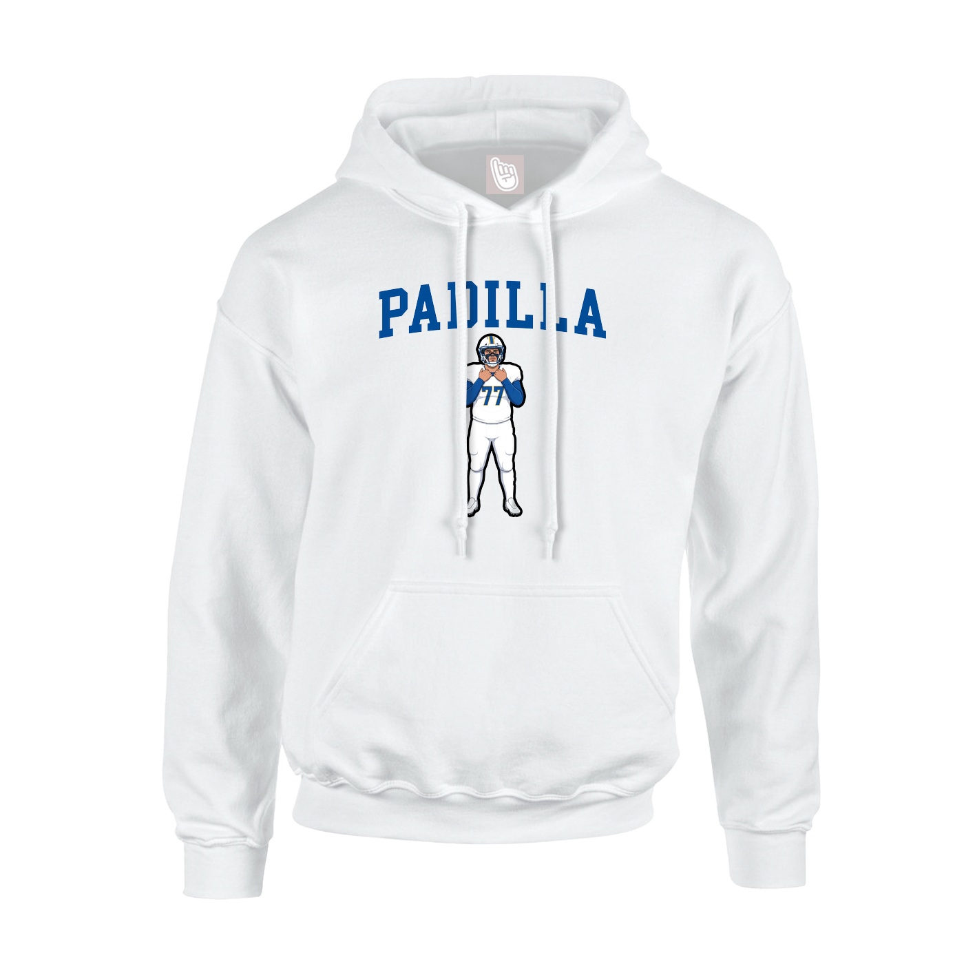Youth Hoodie — Shirsey in White