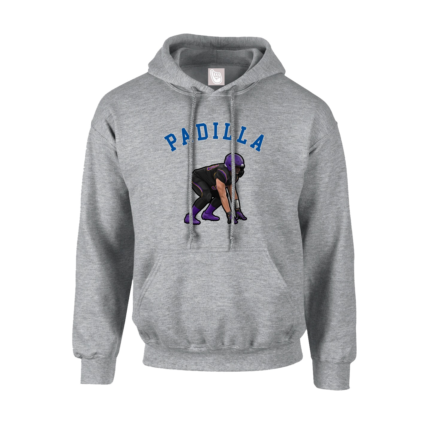 Youth Hoodie — Shirsey Arch in Grey