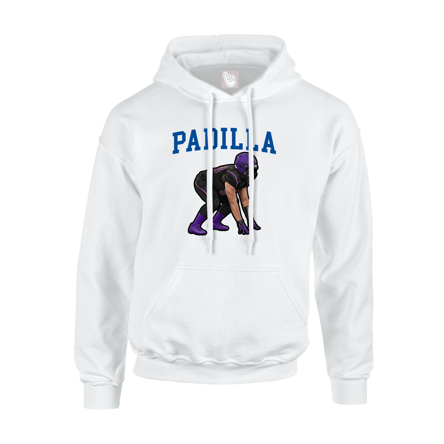 Hoodie — Shirsey in White