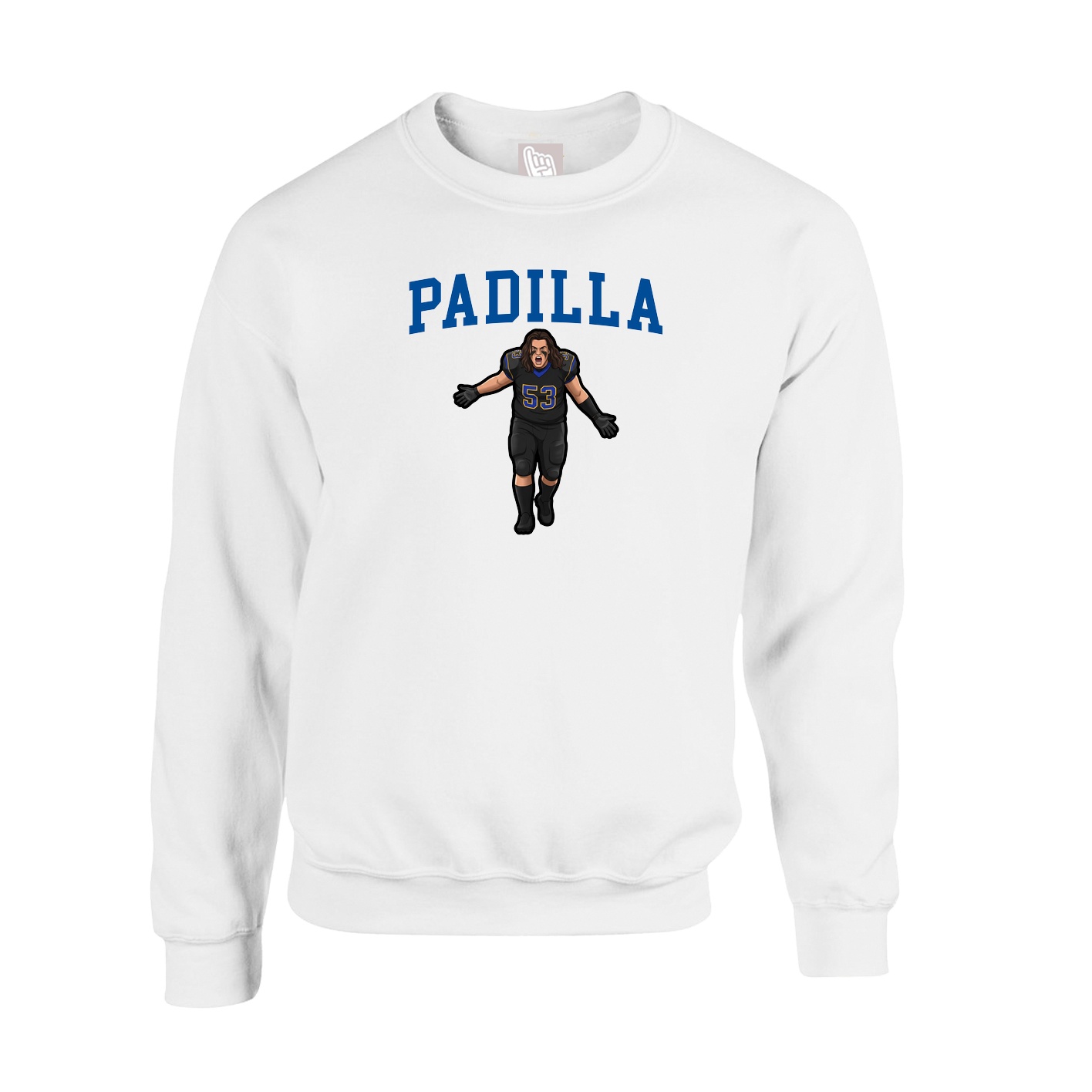Fleece Crew — Shirsey in White