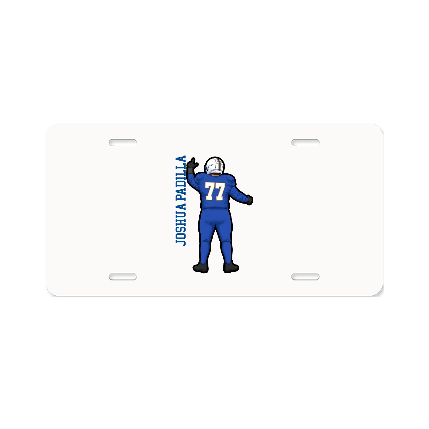 Aluminum License Plate