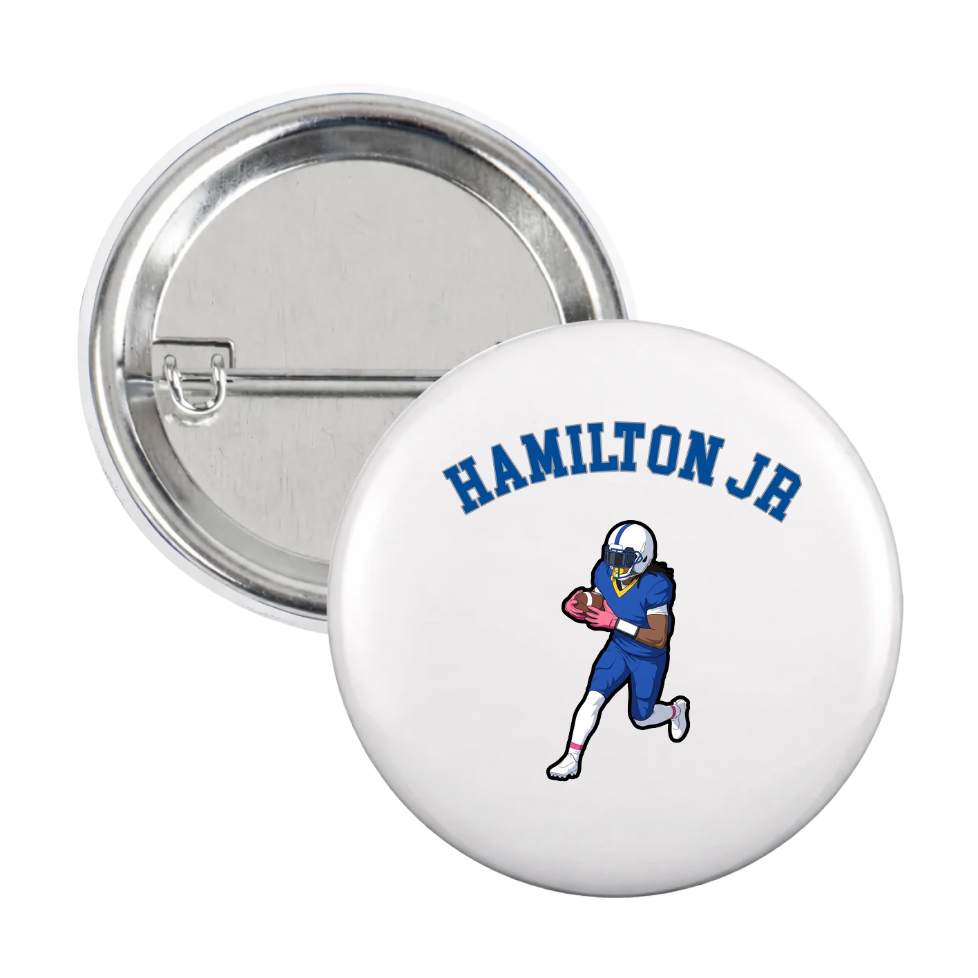 Game Day Button — Shirsey Arch in White
