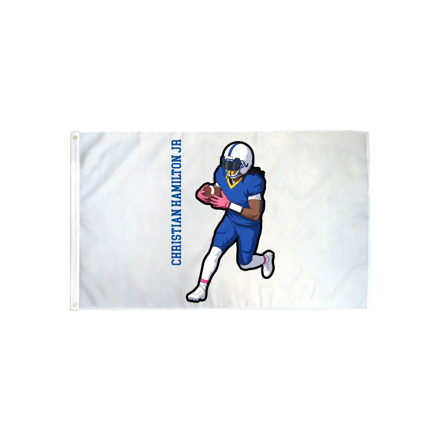 3x5 Flag — Name Vertical in Classic