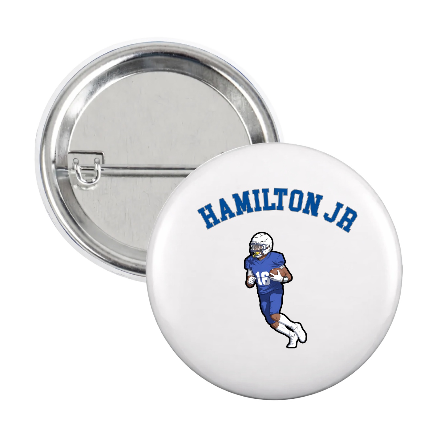 Game Day Button — Shirsey Arch in White