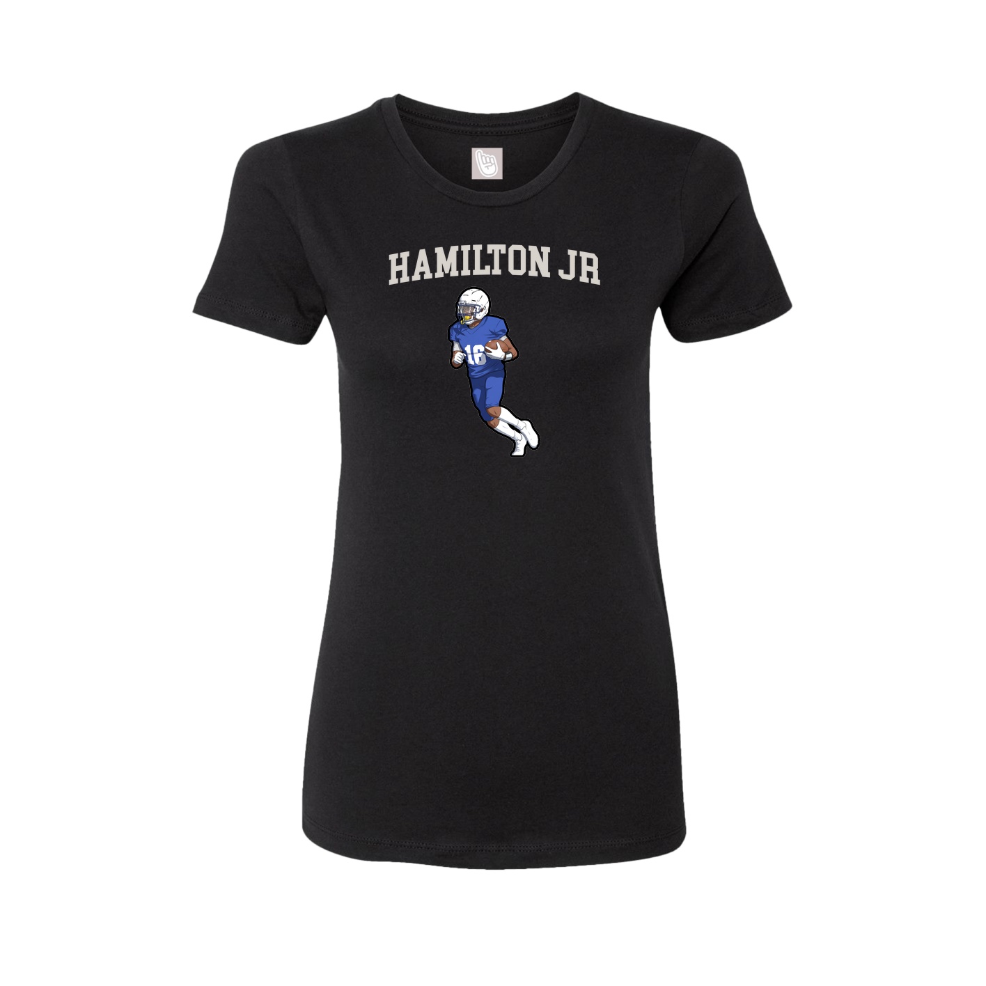 Fitted Women's Tee — Shirsey in Black