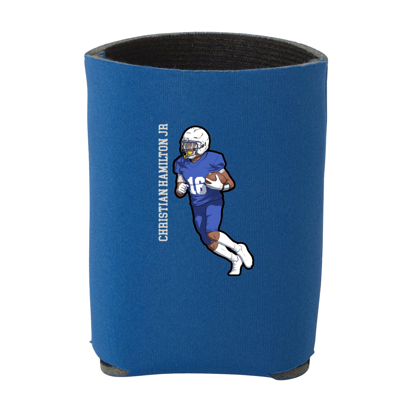 Can Holder — Name Vertical in Royal
