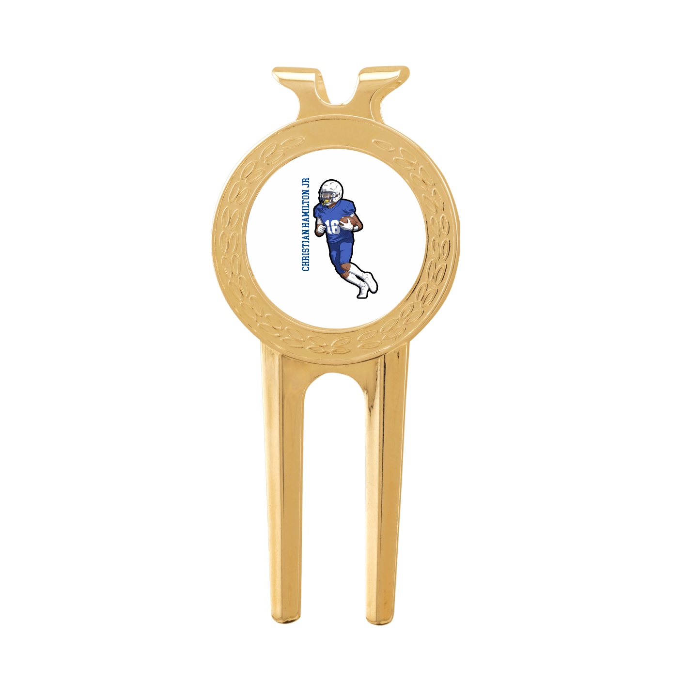 Divot Tool with Ball Marker — Name Vertical in Classic