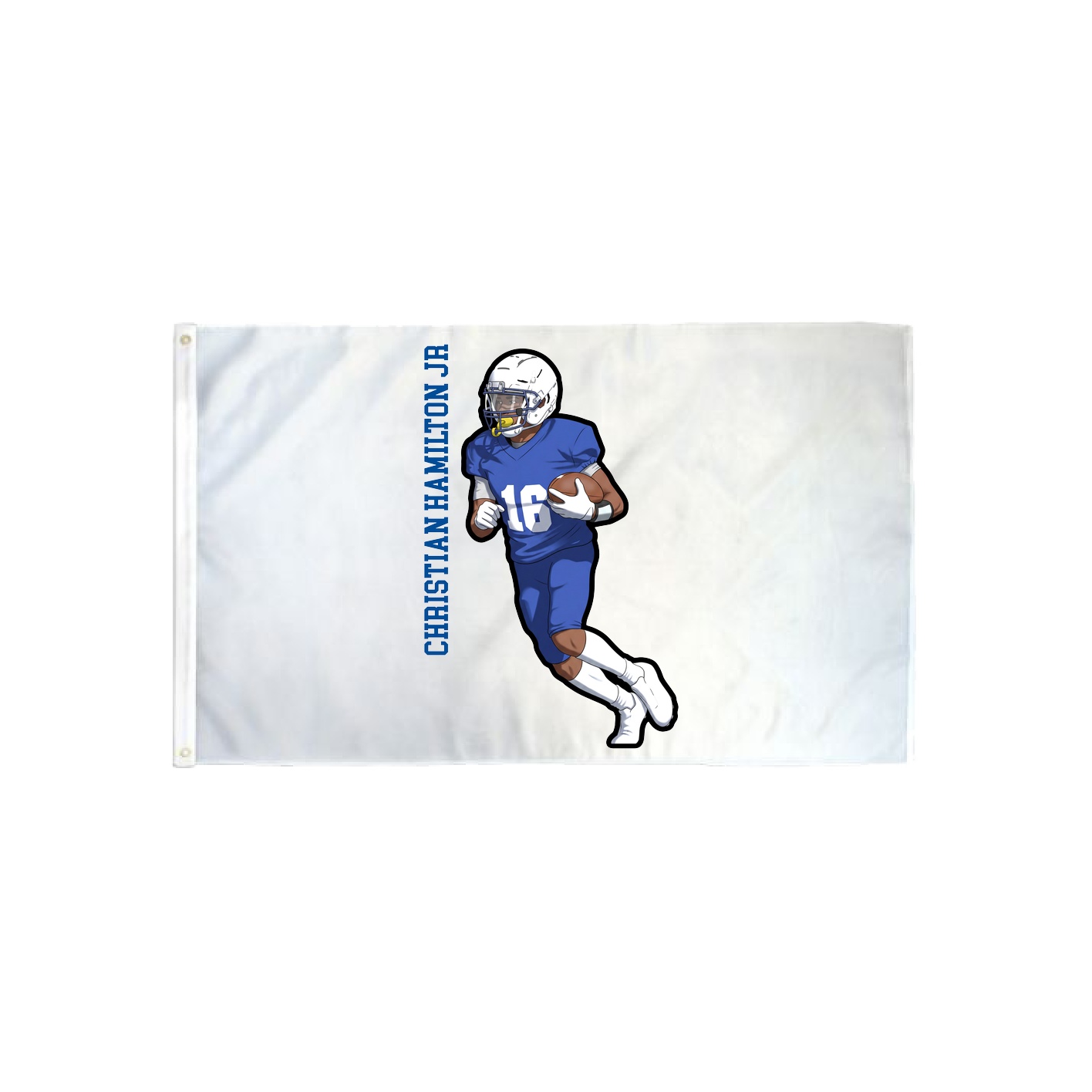 3x5 Flag — Name Vertical in Classic