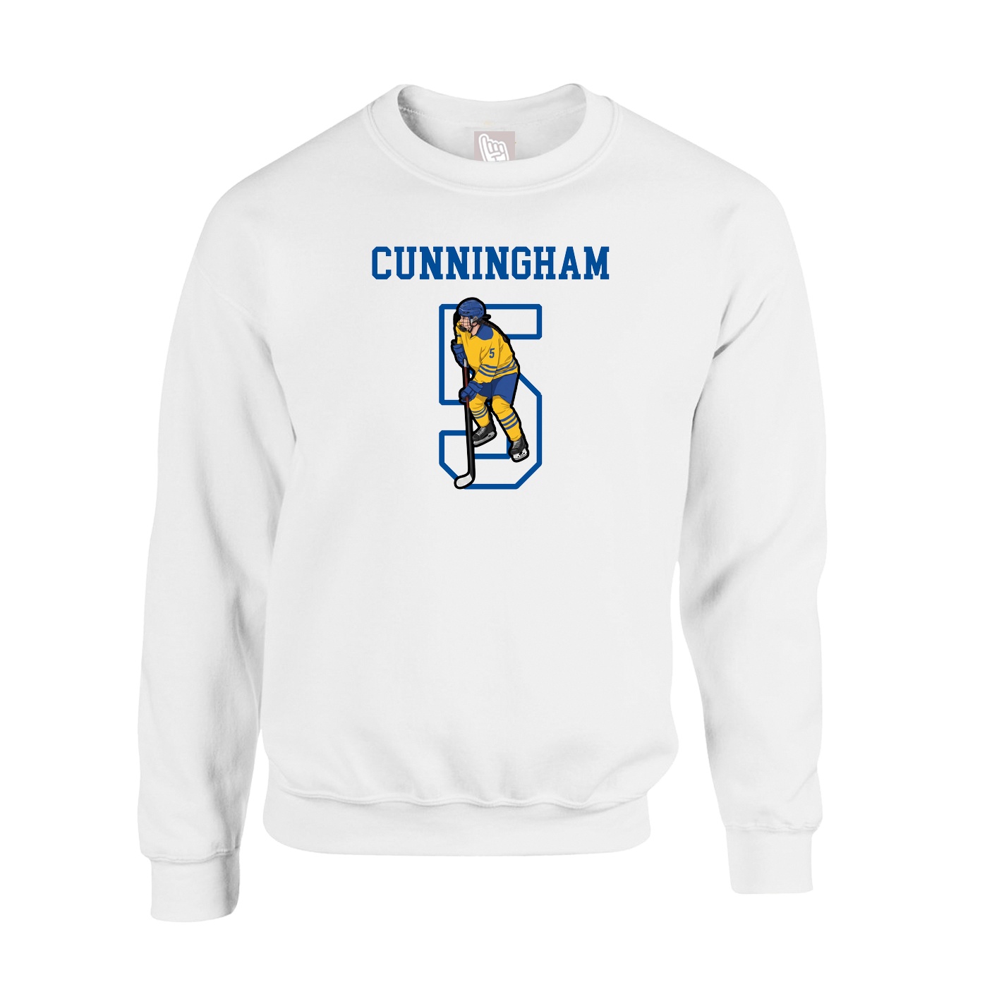 Fleece Crew — Shirsey in White