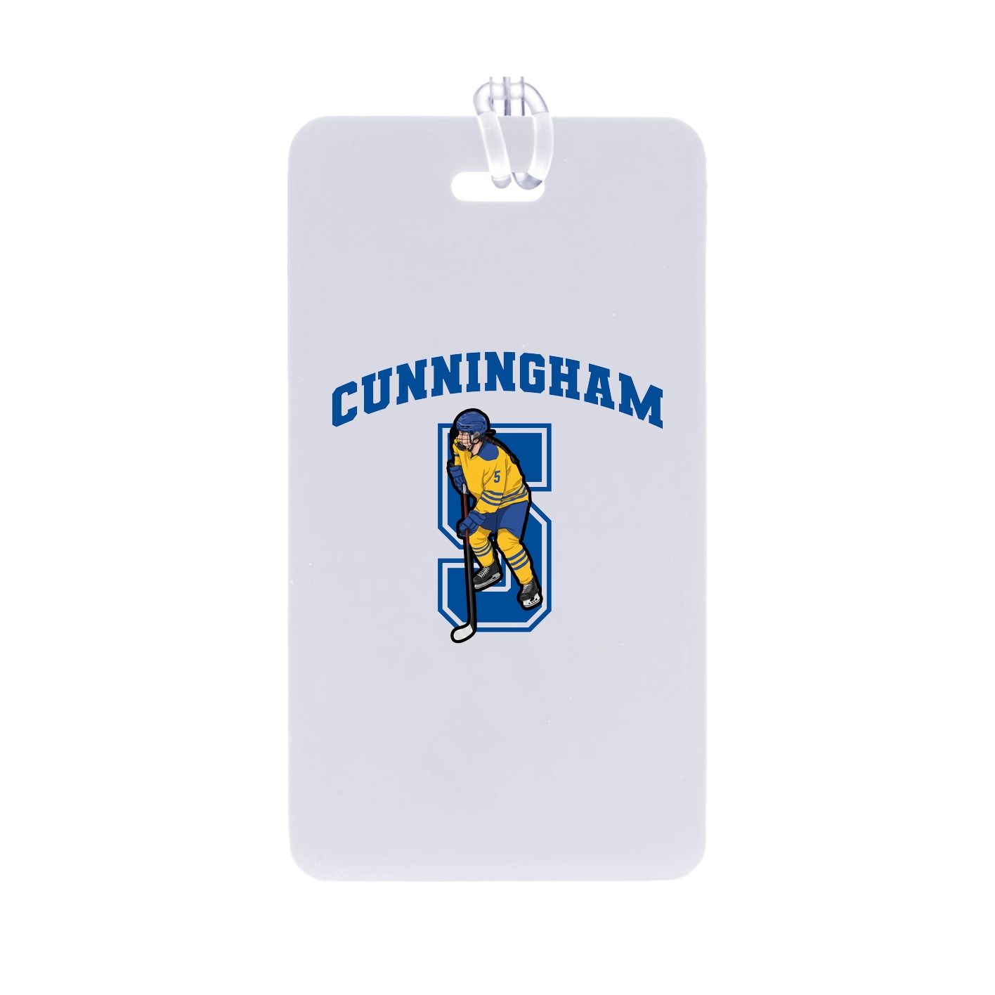 Bag Tag — Number in Classic