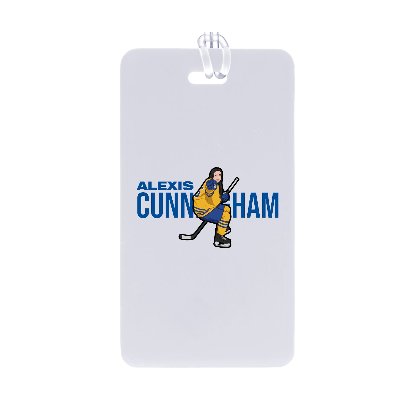 Bag Tag — Player Name in Classic